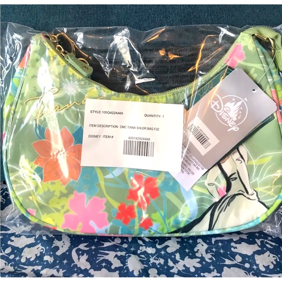 Disney D23 Tiana Princess And The Frog Shoulder Bag Purse Color Me Courtney NEW - Picture 5 of 7